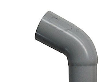 Plastmo taivutus 45° Harmaa 90 - Plastmo - Plastmo