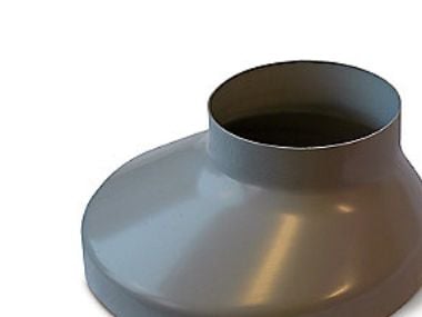75 mm Brøndkrave grafit Plastmo