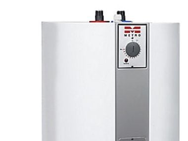 METRO THERM Vandvarmer, el 15 ltr. 3,6 kW/400 V.Rør op. HxBxD 450x390x300 mm.