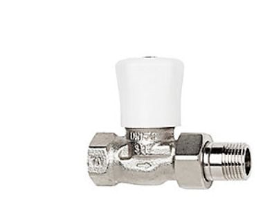 1/2" TA radiatorventil RVO-1 rak