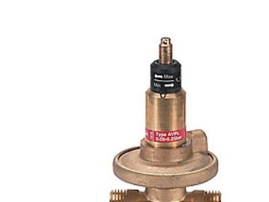Danfoss AVPL 15 3/4" tryckdifferensregulator, kvs 1,6 - utvändig gänga - returmontering - differenstryck 5 till 25 kPa