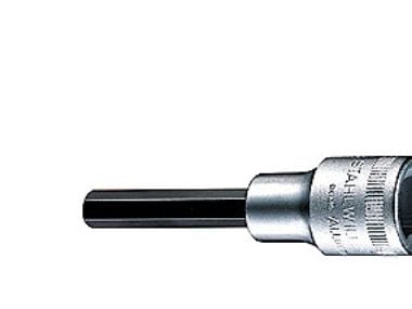 STAHLWILLE 3054/6, Støpselsett, 1/2", Metrisk, 5 hoder, 6 mm, Kromfarget