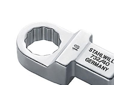 STAHLWILLE 732/40 ring-indstiksværktøj 41mm - 14x18mm