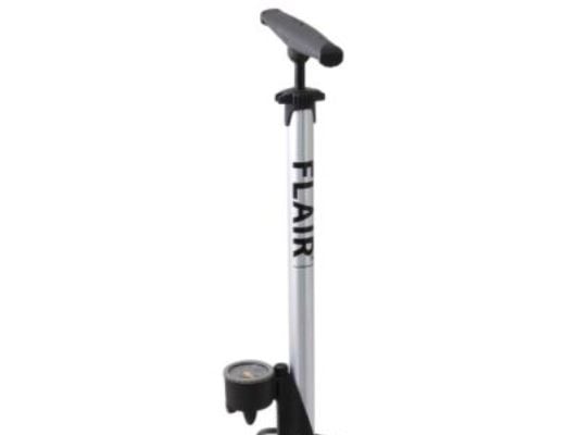 Flair fodpumpe med manometer - Til afspærringsballoner 241601xxx bilventil 11 BAR