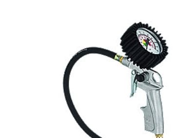 FLOWCONCEPT Pumpepistol til bil, traktor m.m. Med Ø63mm manometer 0-12bar ¼" indvendig tilslutning