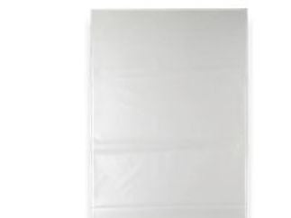 LDPE plastsække klare 104L - 600x1100x0,18mm - 180my