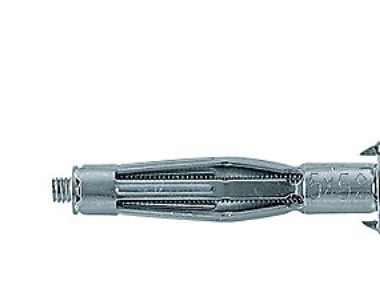 Fischer 519774, Metall, Grå, 52 mm, 1 cm, 5,8 cm, 50 stykker