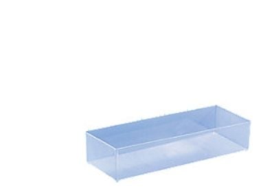 raaco Insert 55 A7-2, Polypropeeni (PP), Läpinäkyvä, 79 mm, 218 mm, 47 mm, 54 g