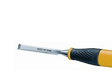 Stanley 0-16-877, Bred meisel, Meisel skjær, Stål, Sort, Gult, 18 mm, 14,1 cm