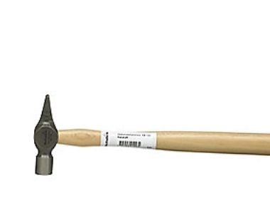 HULTAFORS Penhammer AB300 med sandblæst og klarlakeret hoved, hærdet slagflade og lang pen. Træskaft i hickory