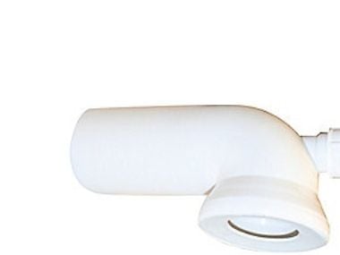 VIEGA 90 grader DN100 tilslutningsbøjning til toilet med læbetætning og 40 mm studs