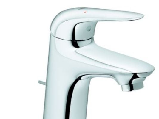 GROHE Eurostyle, Baderomsvask, Kran-håndtak, Kromfarget