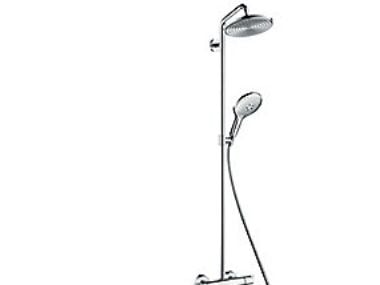 HG Raind.Select Showerpipe 240 - hovedbr.240mm Selecthåndb120.3jet.QuickClean. HG nr. 27115