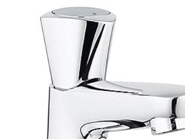 GROHE Costa S, Baderomsvask, Roterende ventiler, Metall, 1/2", Kromfarget