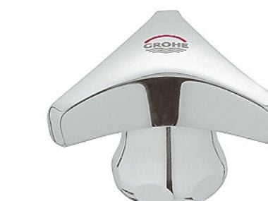 Grohe Ventiloverdel 3/8 - 1100600m Kpl. Rød 45967000