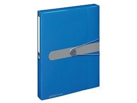 Herlitz 11206125, Polypropylen (PP), Blå, A4, 4 cm, 1 stk