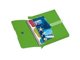 Herlitz 11206133, A4, Polypropeeni (PP), Vihreä, 4 cm, 1 kpl