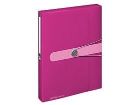 Herlitz 11216397, Polypropylen (PP), Burgunder, A4, 4 cm, 1 stykker