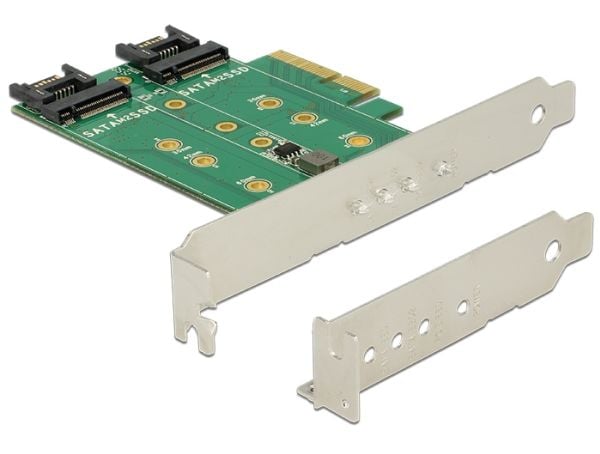 PCIE X4 > 3X M.2 LOW PROFILE FORM FAKTOR