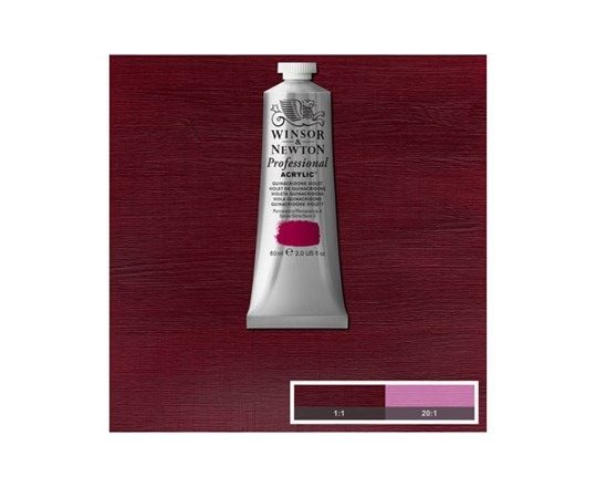 Winsor & Newton Professional Acrylic, 60 ml, Fiolett, Rør