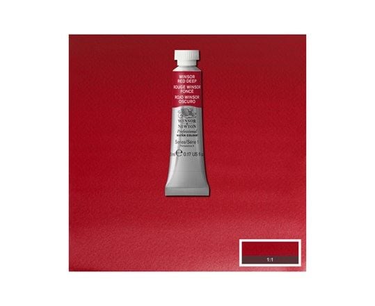 Prof Water Colour 5Ml Winsor Red Deep 725