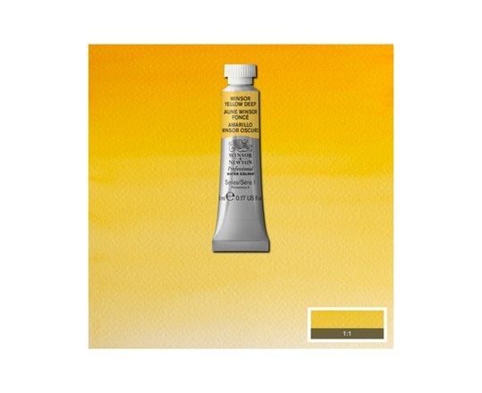 Akvarellproff 5 ml Winsor Yellow Deep 731