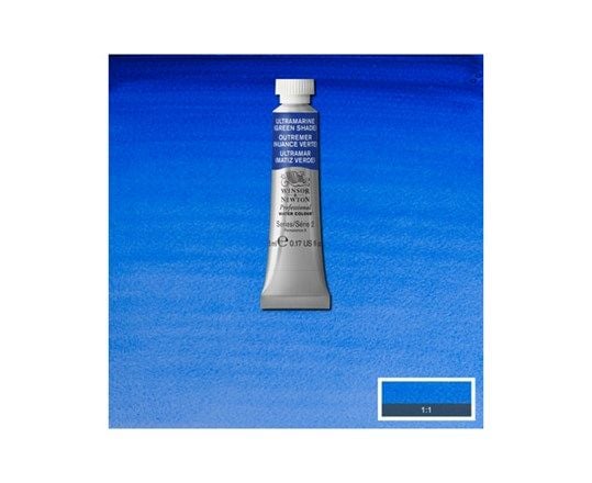 Akvarellfarge prof 5 ml Ultramarin (Green Shade) 667