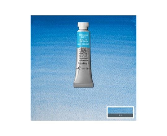 Akvarell proff. 5 ml Cerulean Blue 137 Akvarell proff. 5 ml Cerulean Blue 137
