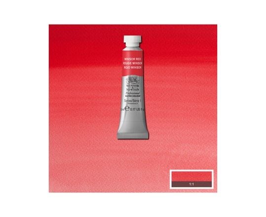 Akvarell proffs 5 ml Winsor Red 726
