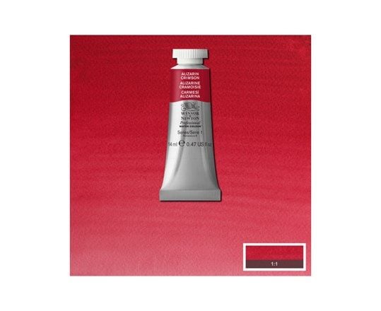 Akvarell proff. 14 ml Alizarin Crimson 004