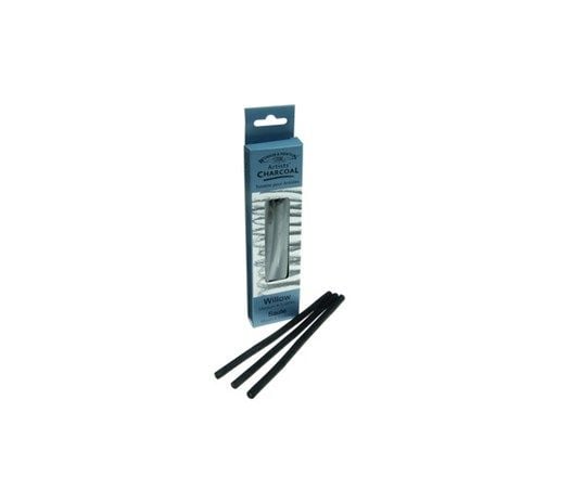 Willow charcoal medium, 3 stk