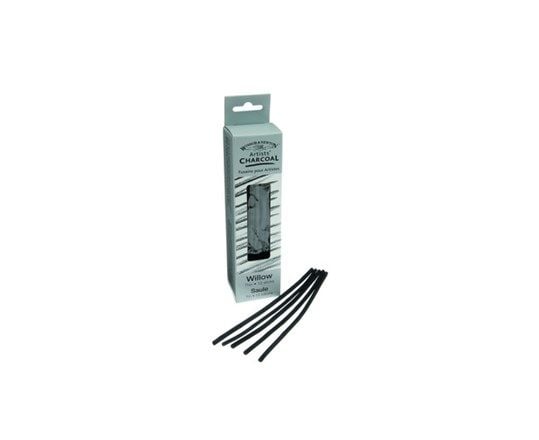 Willow charcoal thin 12 stk