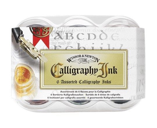 Kalligrafiblekk 6x30 ml