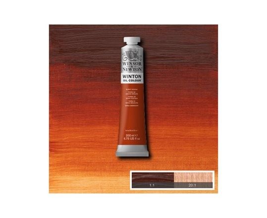 Winsor & Newton 1437074, Brun, 200 ml, Rør, 1 stykker