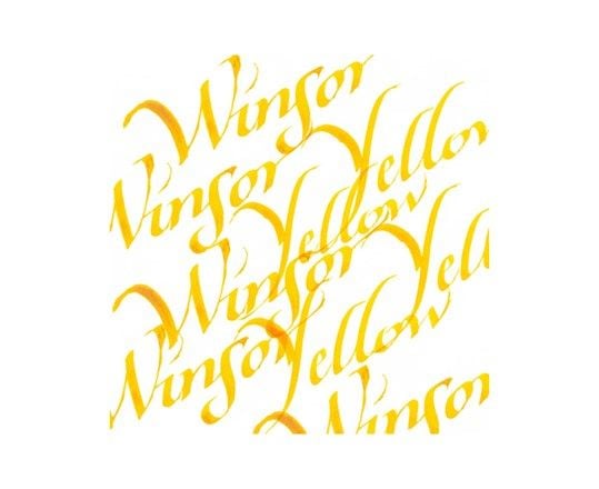 Kalligrafiblilekk 30 ml Winsor Yellow 730