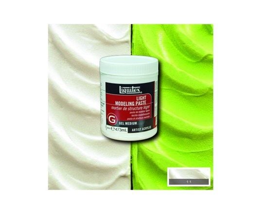 Acrylic medium light modeling paste 473 ml