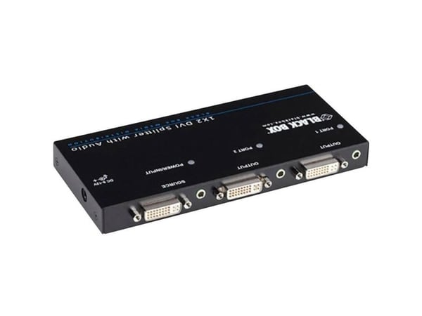 Black Box - Video/lyd-splitter - 2 x DVI - stasjonær