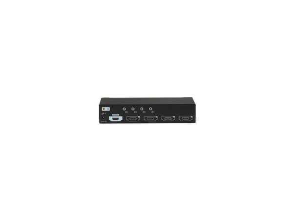 Black Box 1x4 HDMI Splitter - Video/lyd-splitter - 4 x HDMI - stasjonær - for P/N: AC3010A, EVHDMI02T-002M, EVHDMI06-002M, FA790