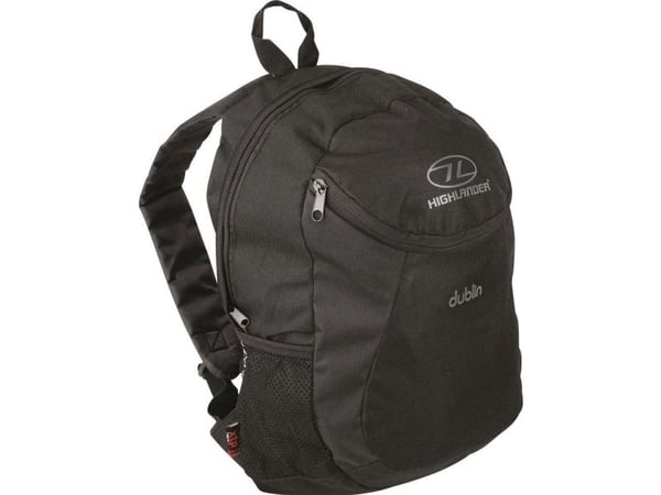 Highlander ryggsekk Dublin 15L svart