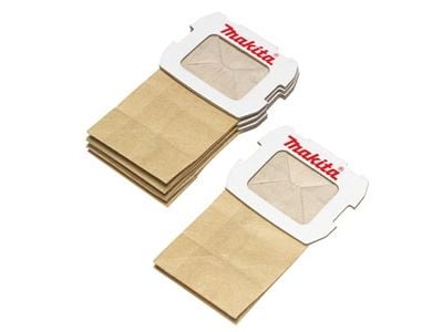 Makita - Støvpose - 5 deler - for Makita BO3711, BO4555, BO4565, BO5031, BO5041, DBO180