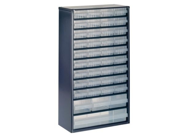raaco Cabinet 1240-123, Sininen, Terästä, 40 laatikko(a), 36,3 kg, 306 mm, 150 mm
