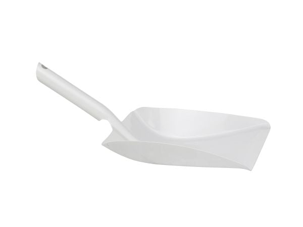 VIKAN Sopskopa, metall, 245 mm, vit Kraftig sopskyffel i metall som tål glöd och aska.