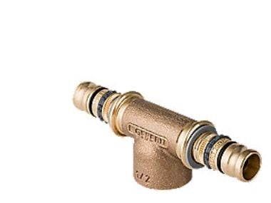Geberit 602.360.00.5, Slangekontakt, 1/2", Bronse