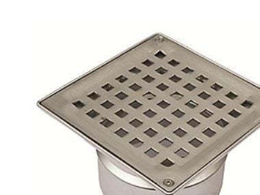 Blücher 110 mm afløbsskål til beton, uden studs, lodret Blücher 110 mm afløbsskål til beton, uden studs, lodret