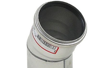 Blücher bøjn.30.0gr.82mm RS 82 - AISI 304.Alm RF stål - AISI 304.Alm RF stål