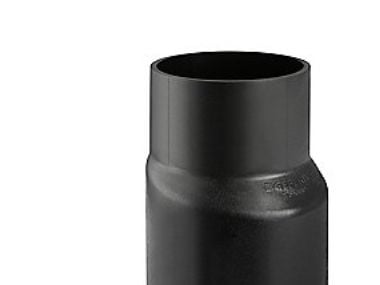 110 x 50 mm Reduksjon excentrisk sort PEH Geberit