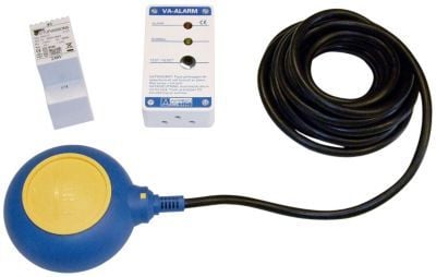 VA-højvands alarm Watercare - inkl.alarmboks, vippe, transformer og 5m ledning