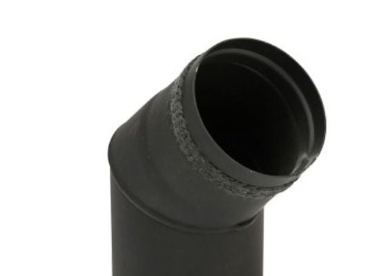 MB svart rök 80 mm knärör 45° x 1 mm (keramisk packning)