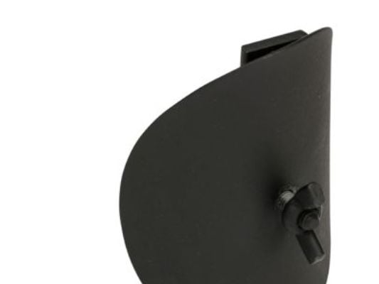 MB svart rör. 100 mm renslucka - renslucka - lös