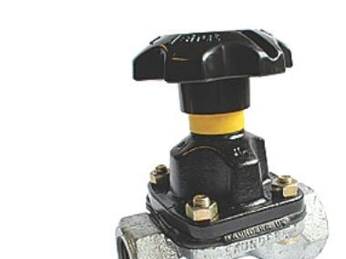 1.1/2" Saunders ventil, galvaniseret 1.1/2" Saunders ventil, galvaniseret